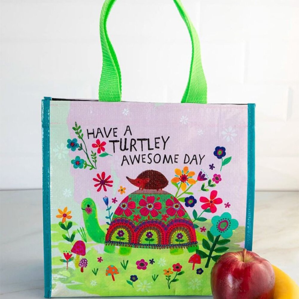 Natural Life Have A Turtley Awesome Day Insulated Lunch Bag NWT